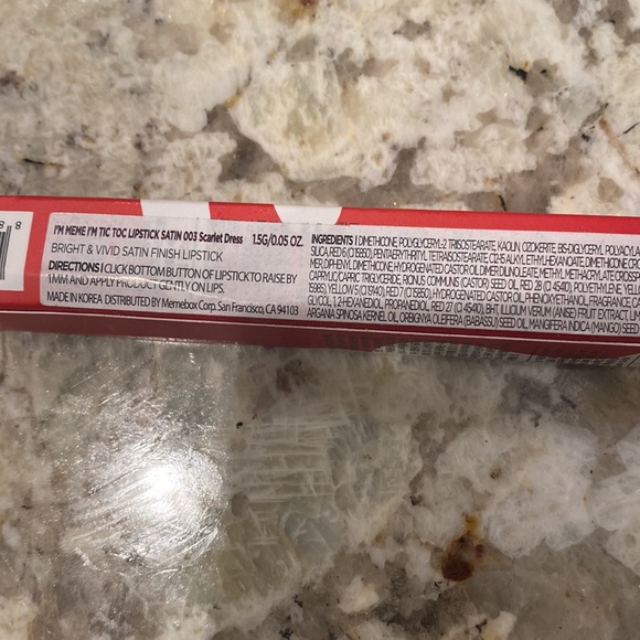 Satin lipstick 💄 Scarlet dress (color) - Picture 2 of 5